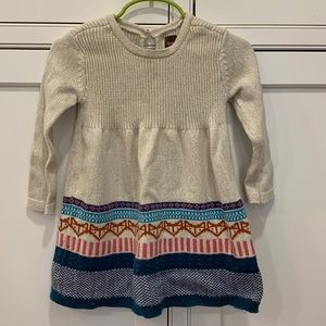 Cotton fair isle dress from Tea